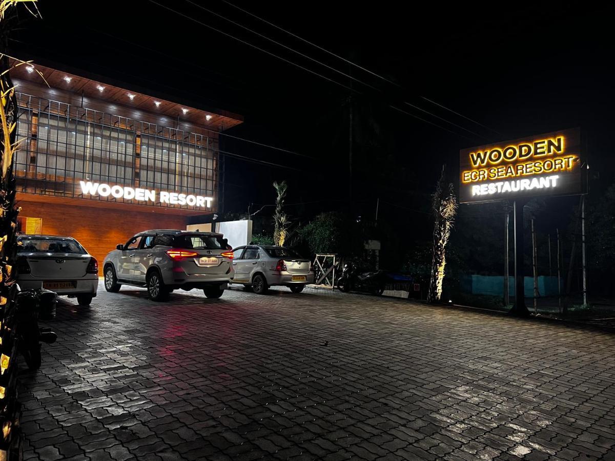 Wooden Ecr Sea Resort Pondicherry Dış mekan fotoğraf